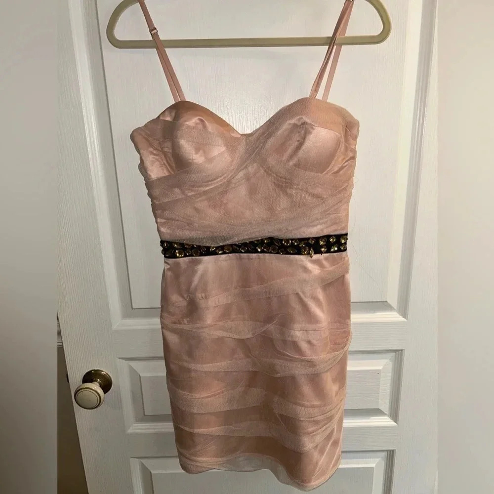 Lipsy London Pink Evening Mini Dress. UK size 12 US size 8